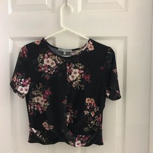 Floral Crop Top